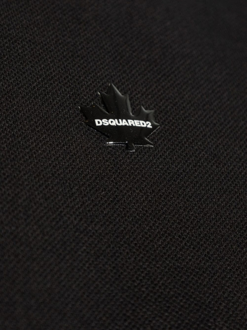 logo-appliquÃ©d cotton T-shirt 5