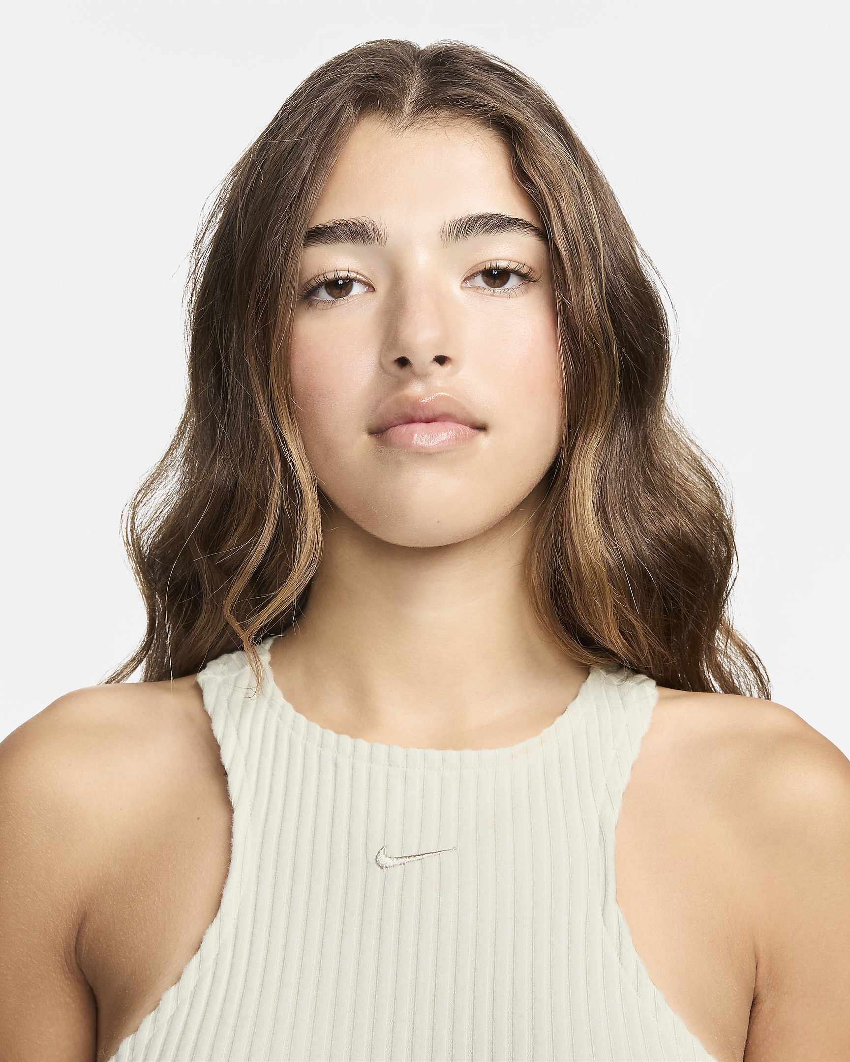 Women's Nike Sportswear Chill Knit Slim Sleeveless Ribbed Midi Dress - 3