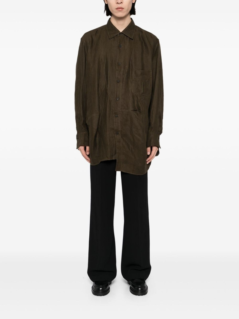 Ziggy Chen linen shirt outlook