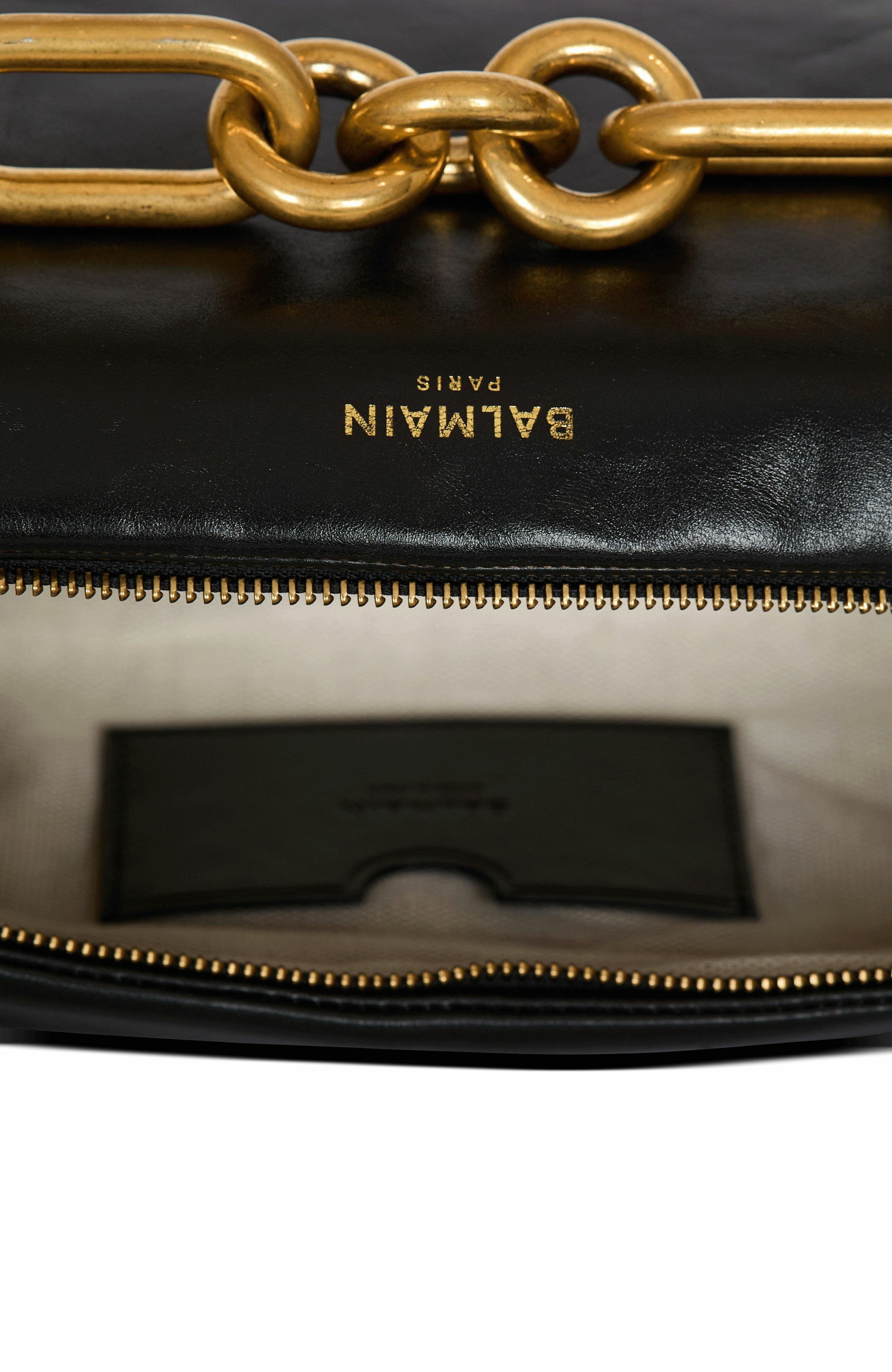 Balmain Sync Medium bag in calfskin leather in Black at Nordstrom - 3