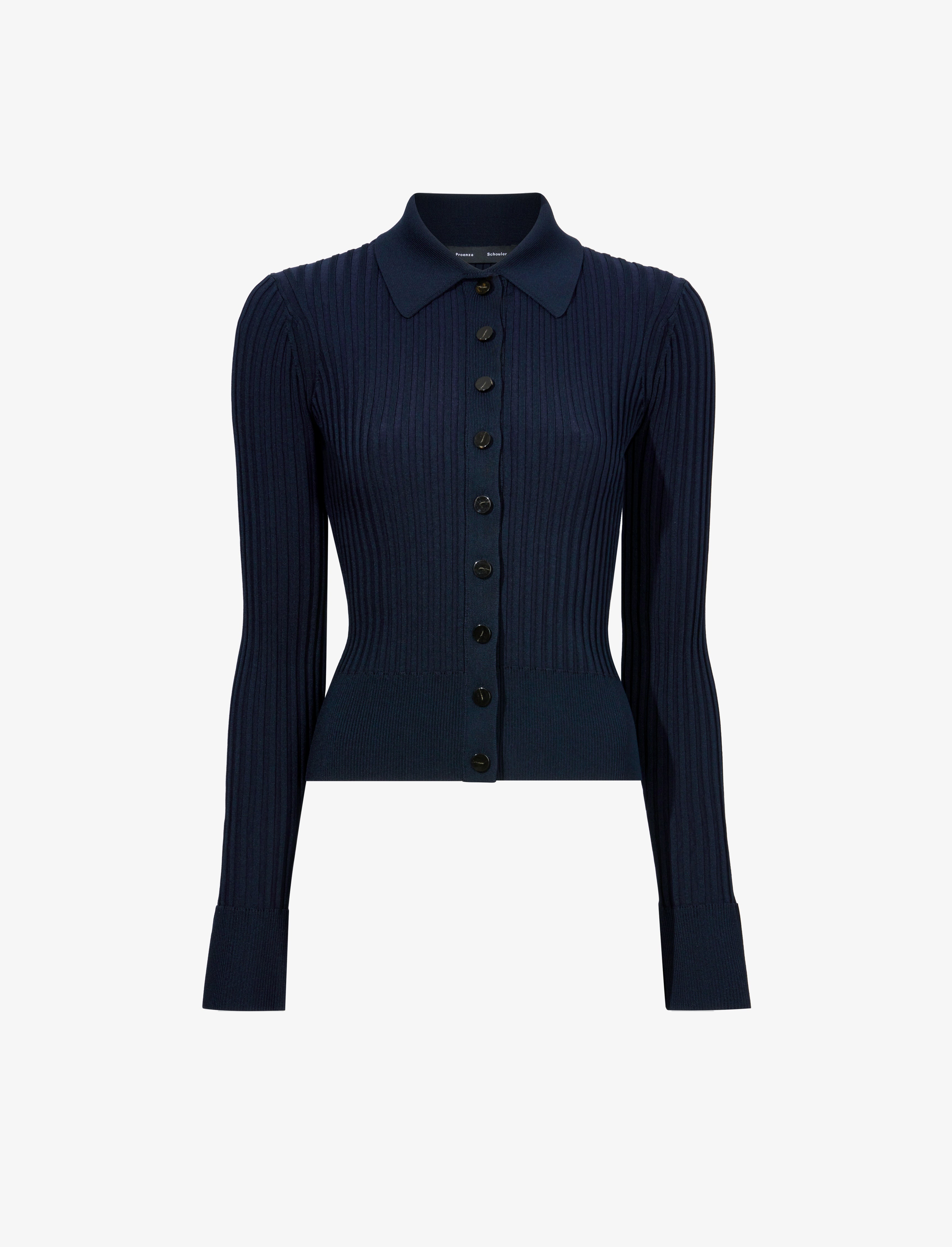 Carla Sweater in Midweight Viscose Rib - 1