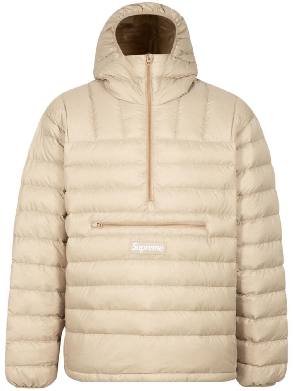 Supreme micro down half-zip hooded jacket | REVERSIBLE