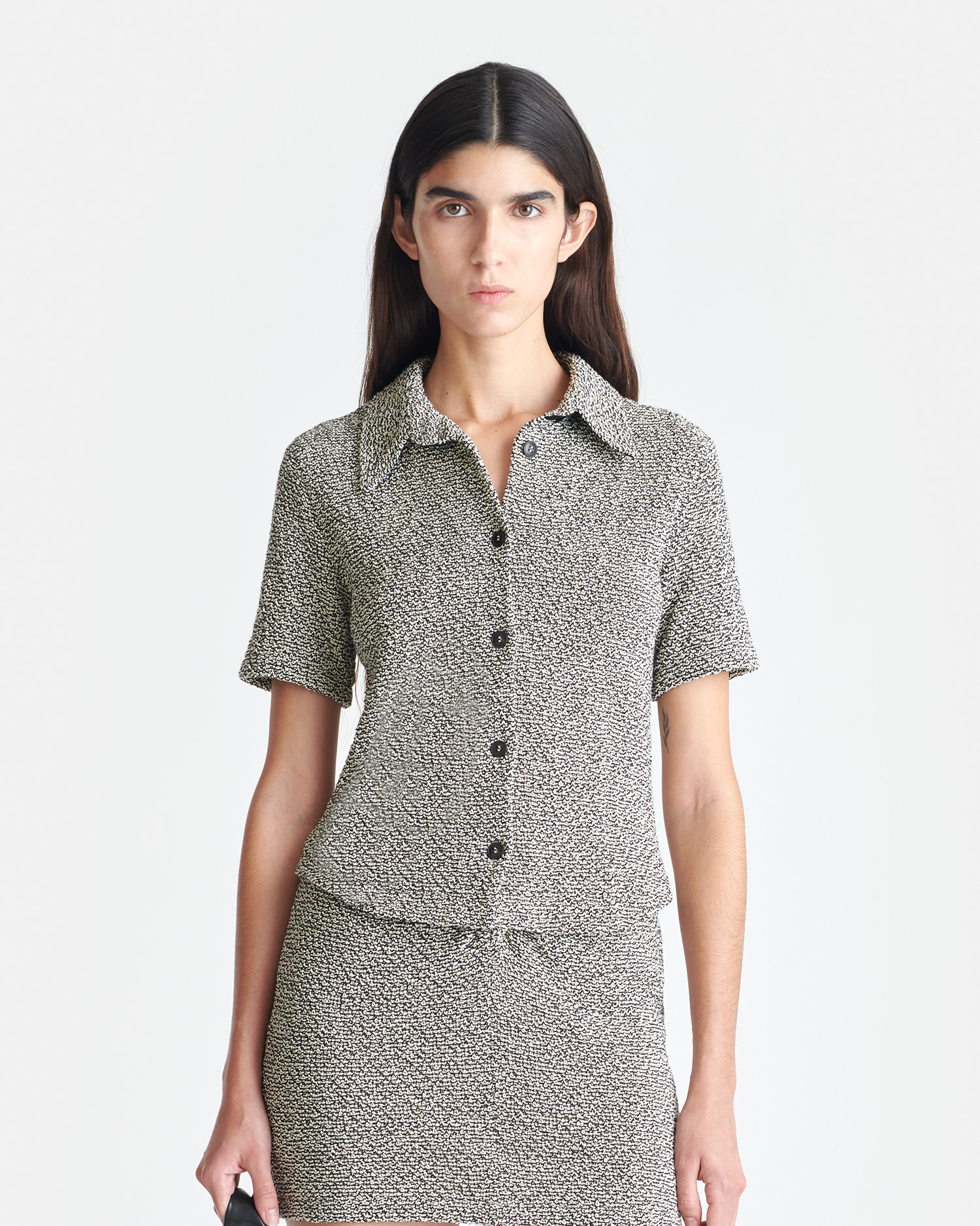 Loopback Cotton Shirt - 4