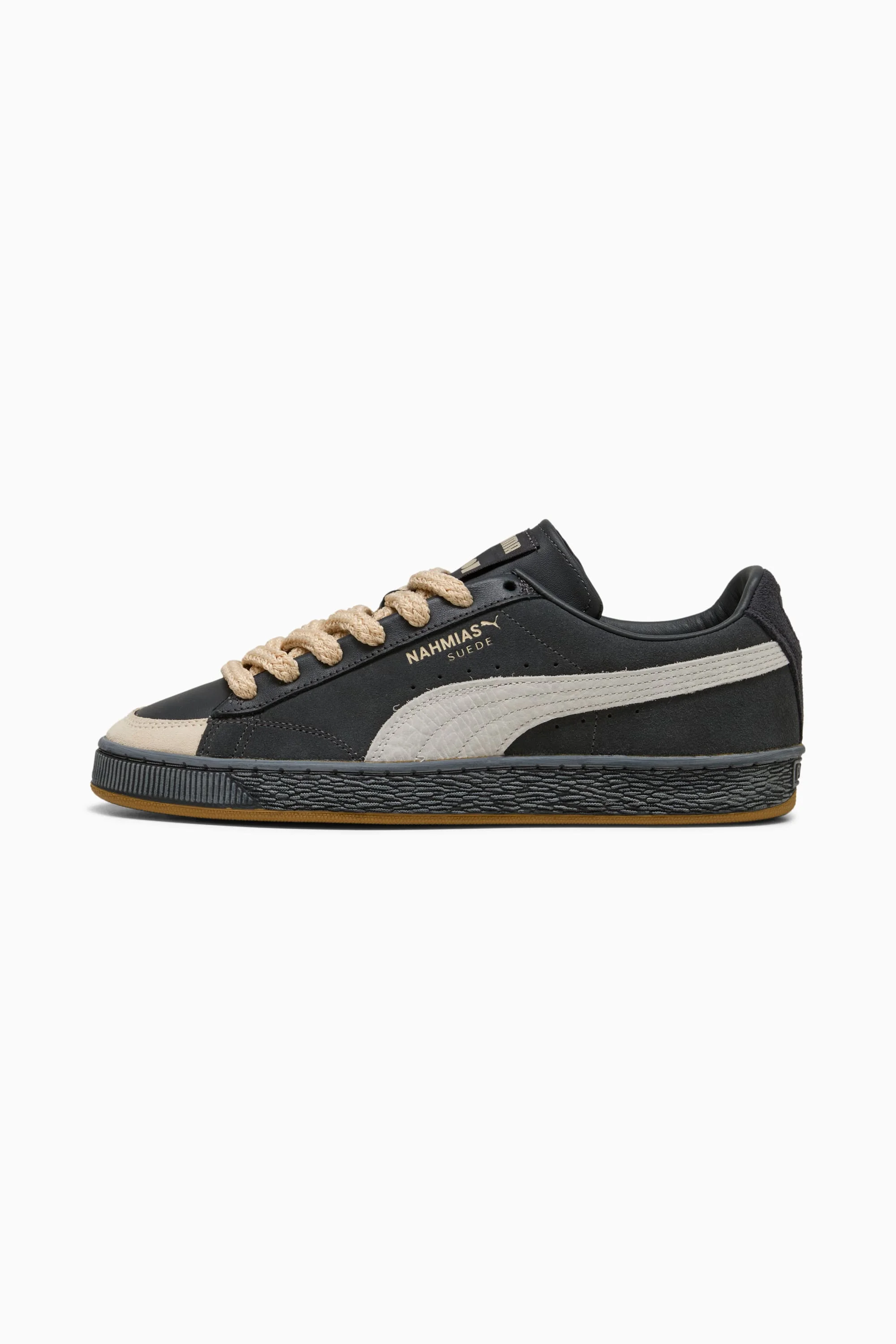 PUMA x NAHMIAS Suede Vintage Black Sneakers - 1
