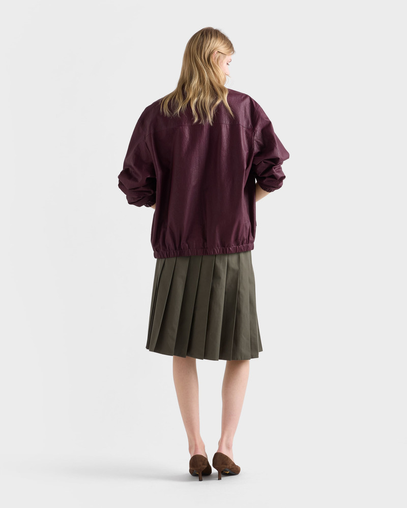 Nappa leather jacket 5