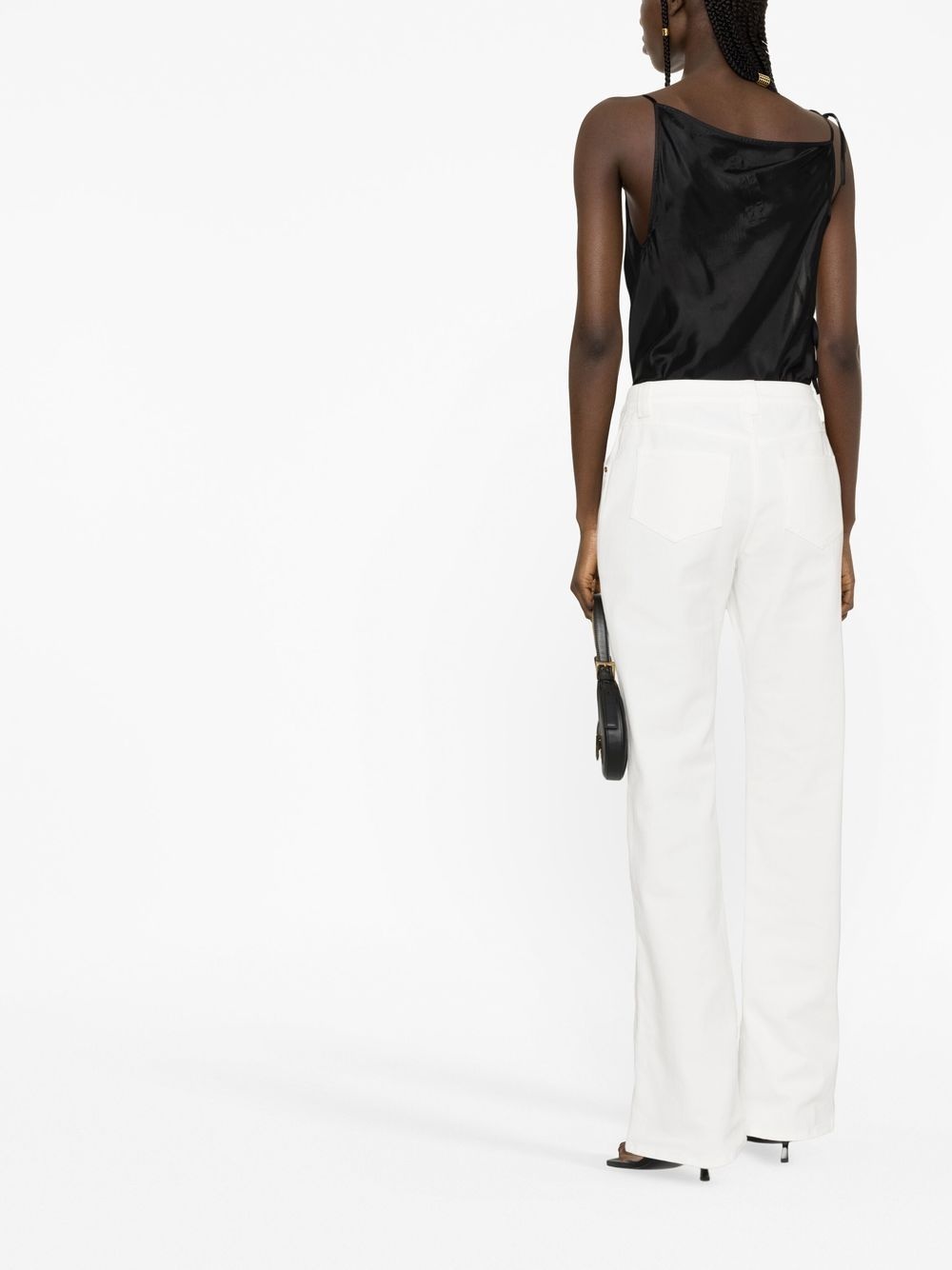 straight-leg trousers - 4