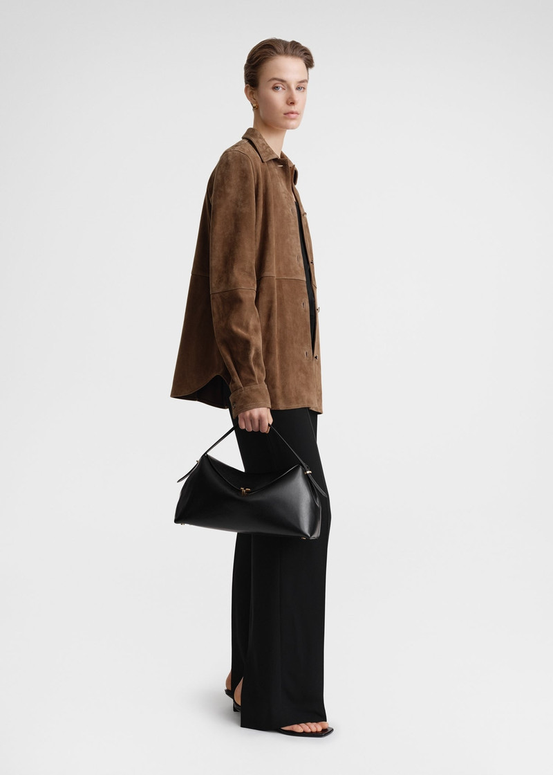 Totême T-Lock top handle black outlook