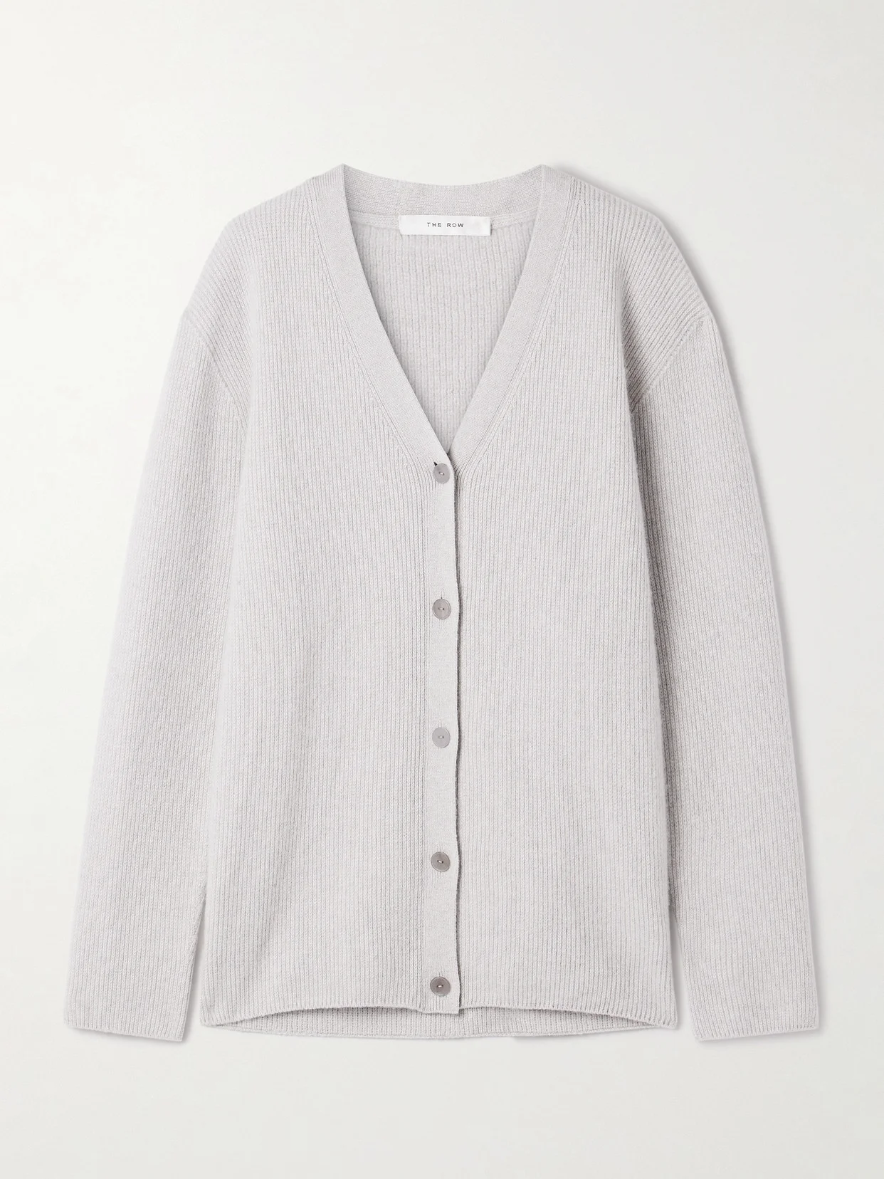 Maser Ribbed Cashmere Cardigan - 1
