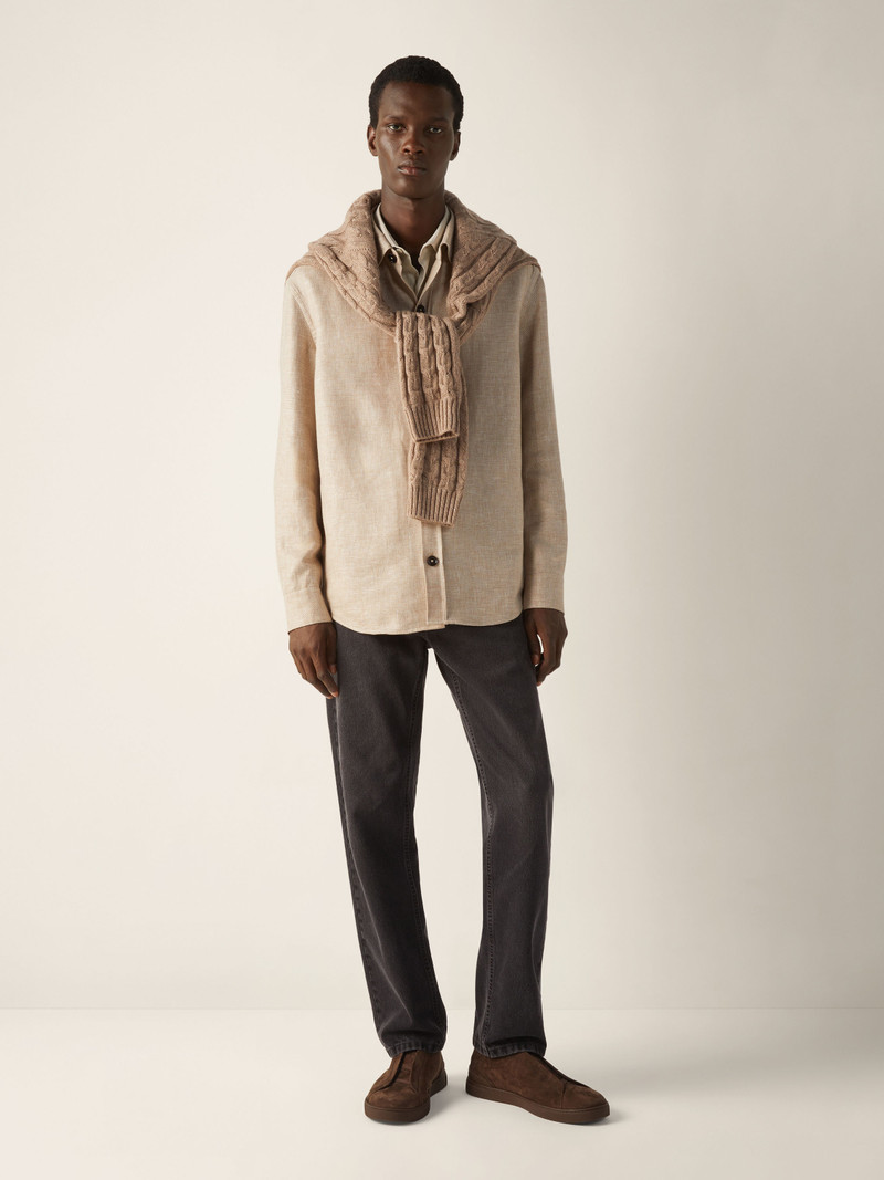 ZEGNA SILK SHIRT outlook