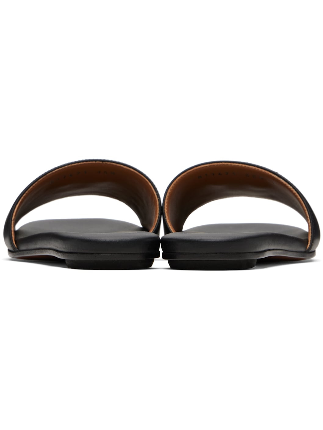 Black T-Bar Slides - 2