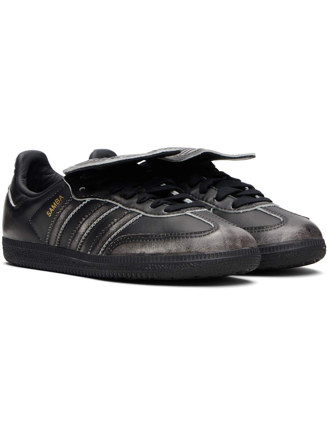 Black Samba LT Sneakers - 4