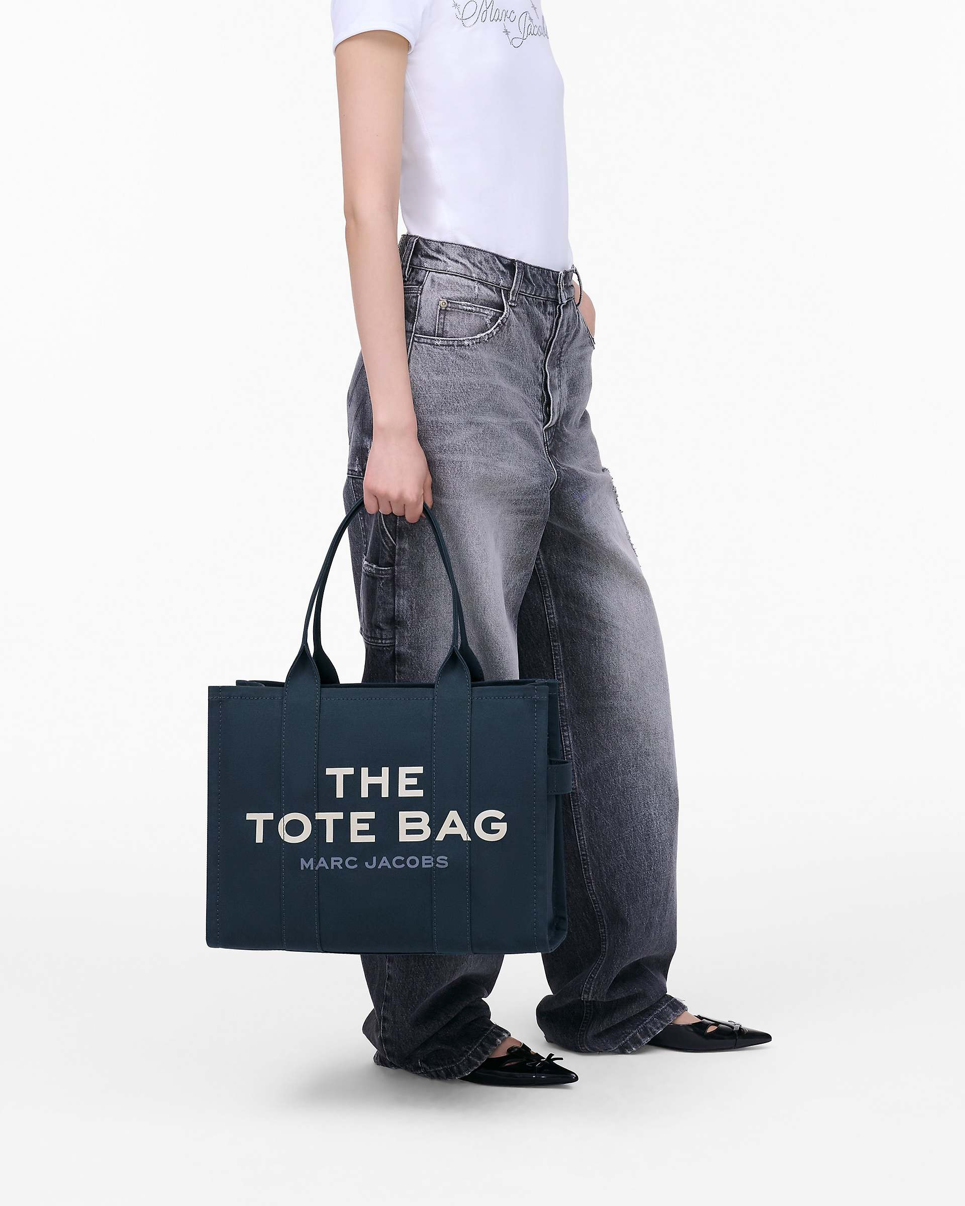 THE CANVAS LARGE TOTE BAG - 8