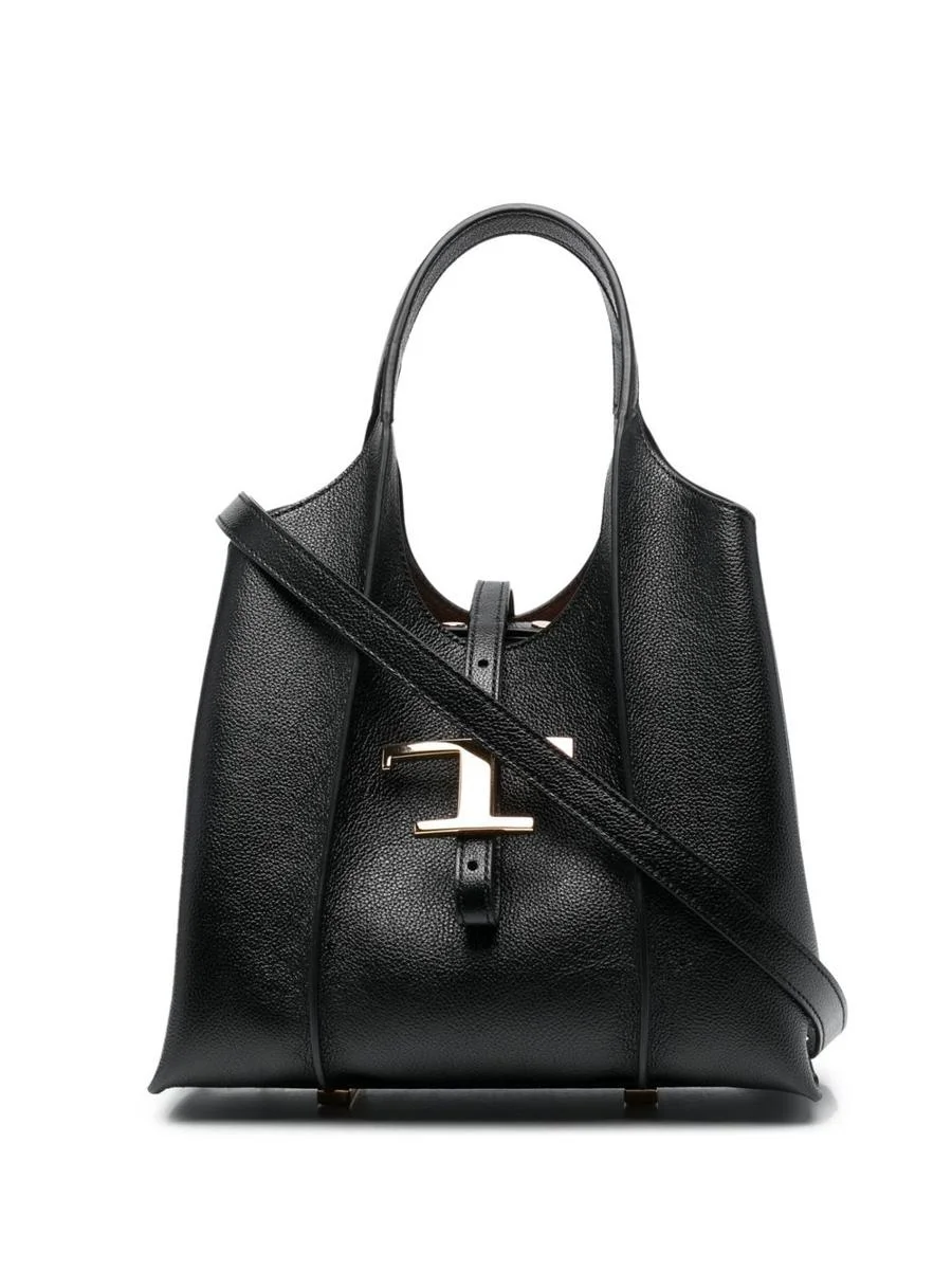 Tod'S Mini T Timeless Leather Shopping Bags - 1