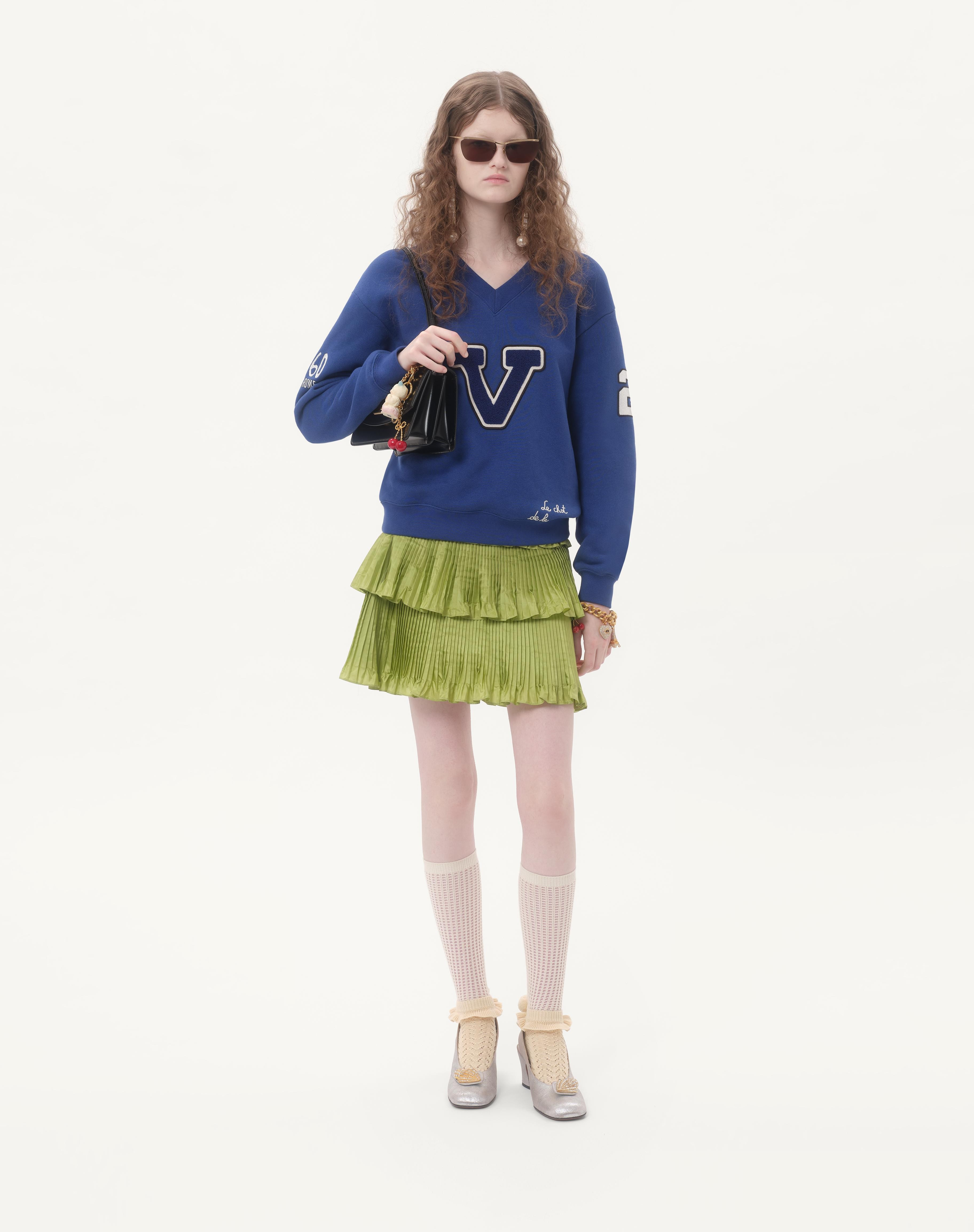 EMBROIDERED COTTON SWEATSHIRT - 2