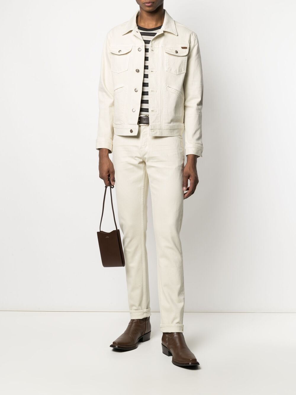 slim-fit trousers - 4