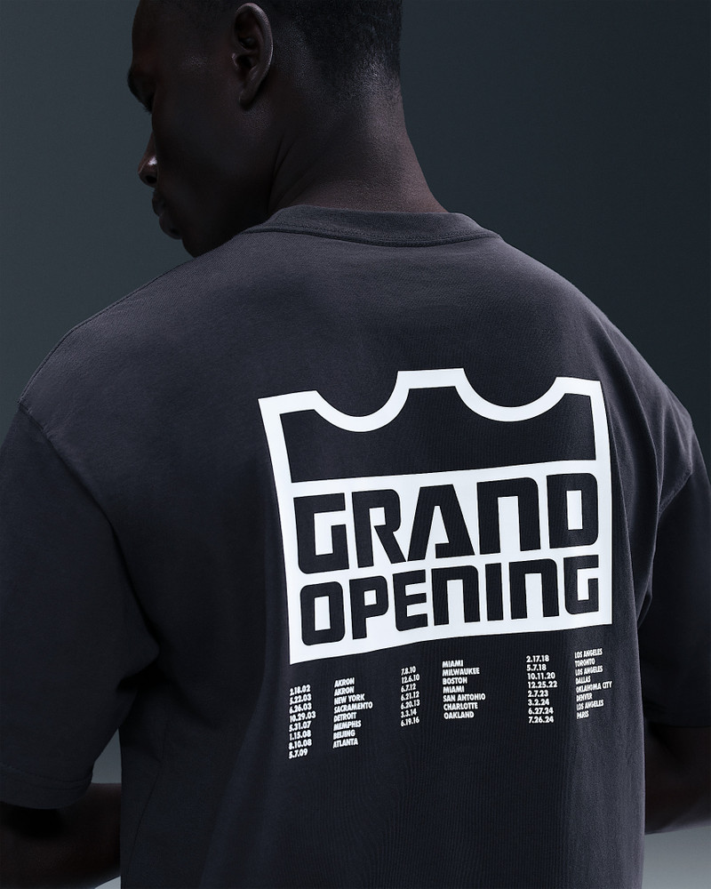 Nike LeBron "Grand Opening" Men's Basketball T-Shirt outlook