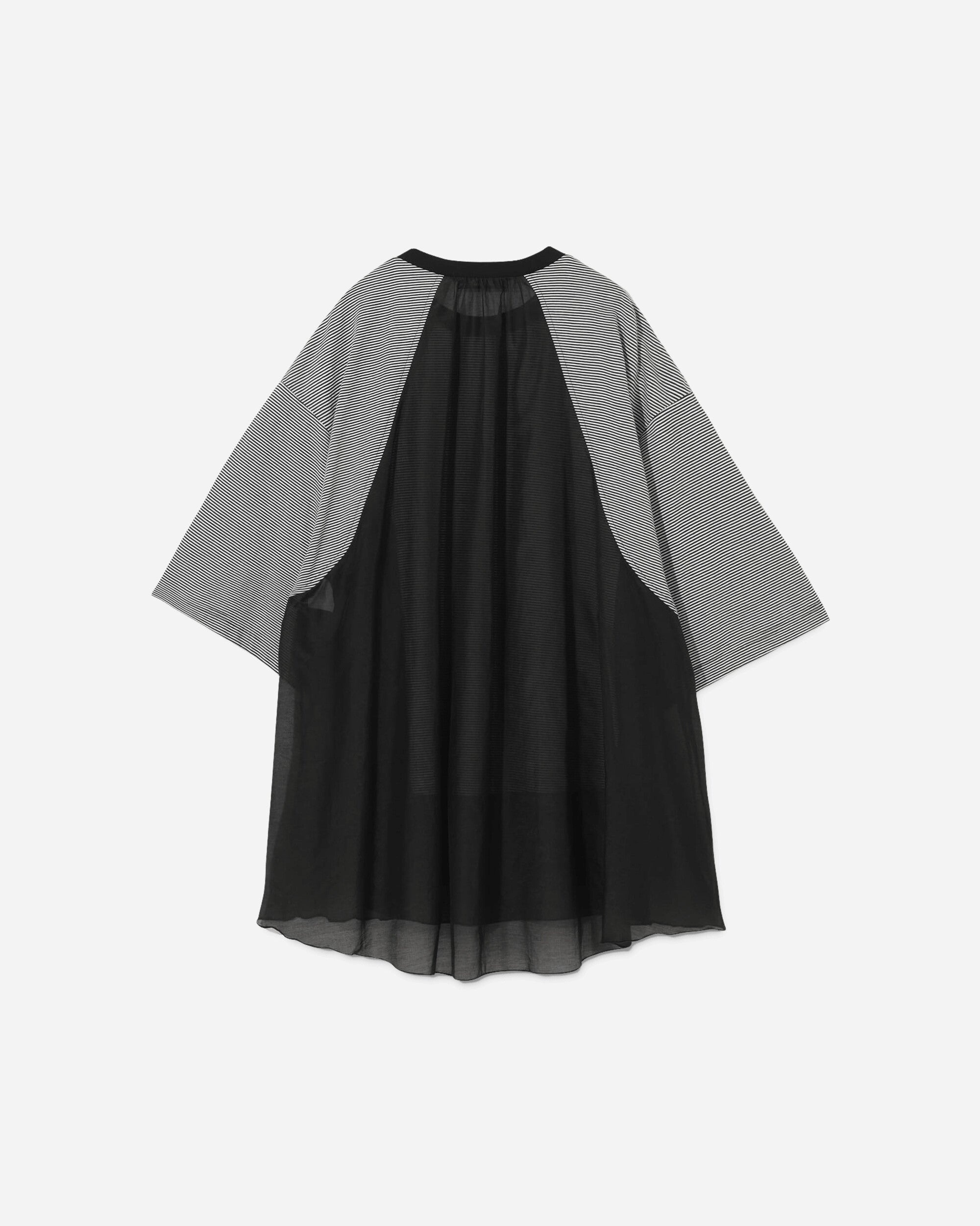 Women's Striped T-Shirt Black - 2