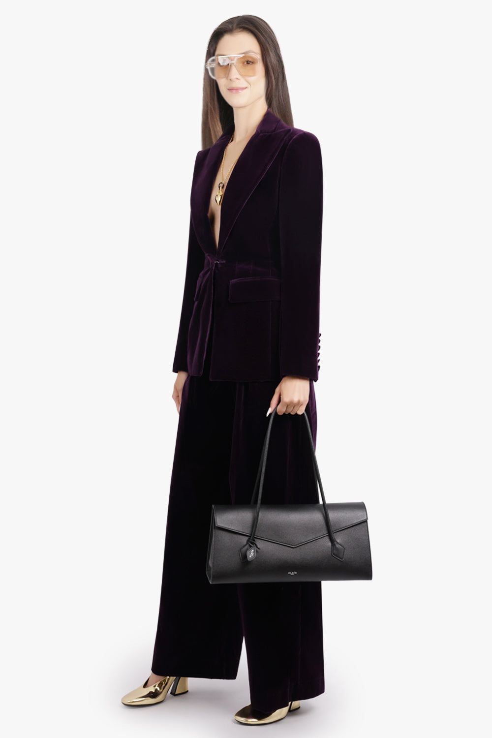LE TECKEL FLAP BAG | BLACK - 5