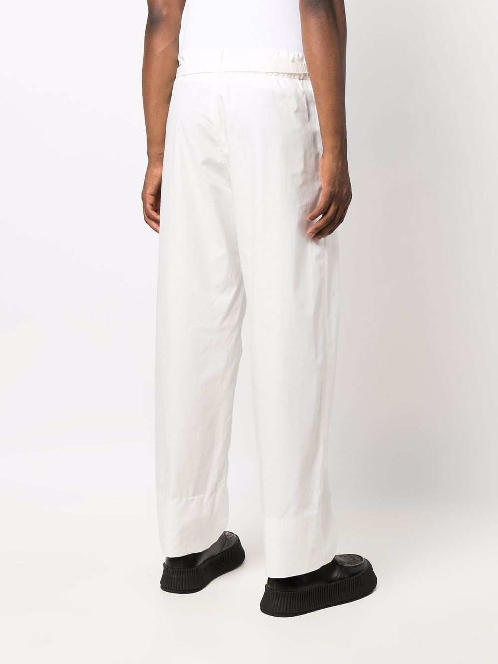 straight-leg trousers - 4