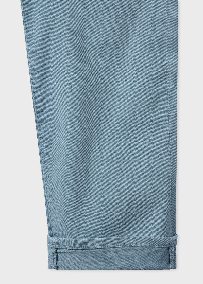 Paul Smith Relaxed Tapered-Fit Light Blue Garment-Dyed Jeans outlook