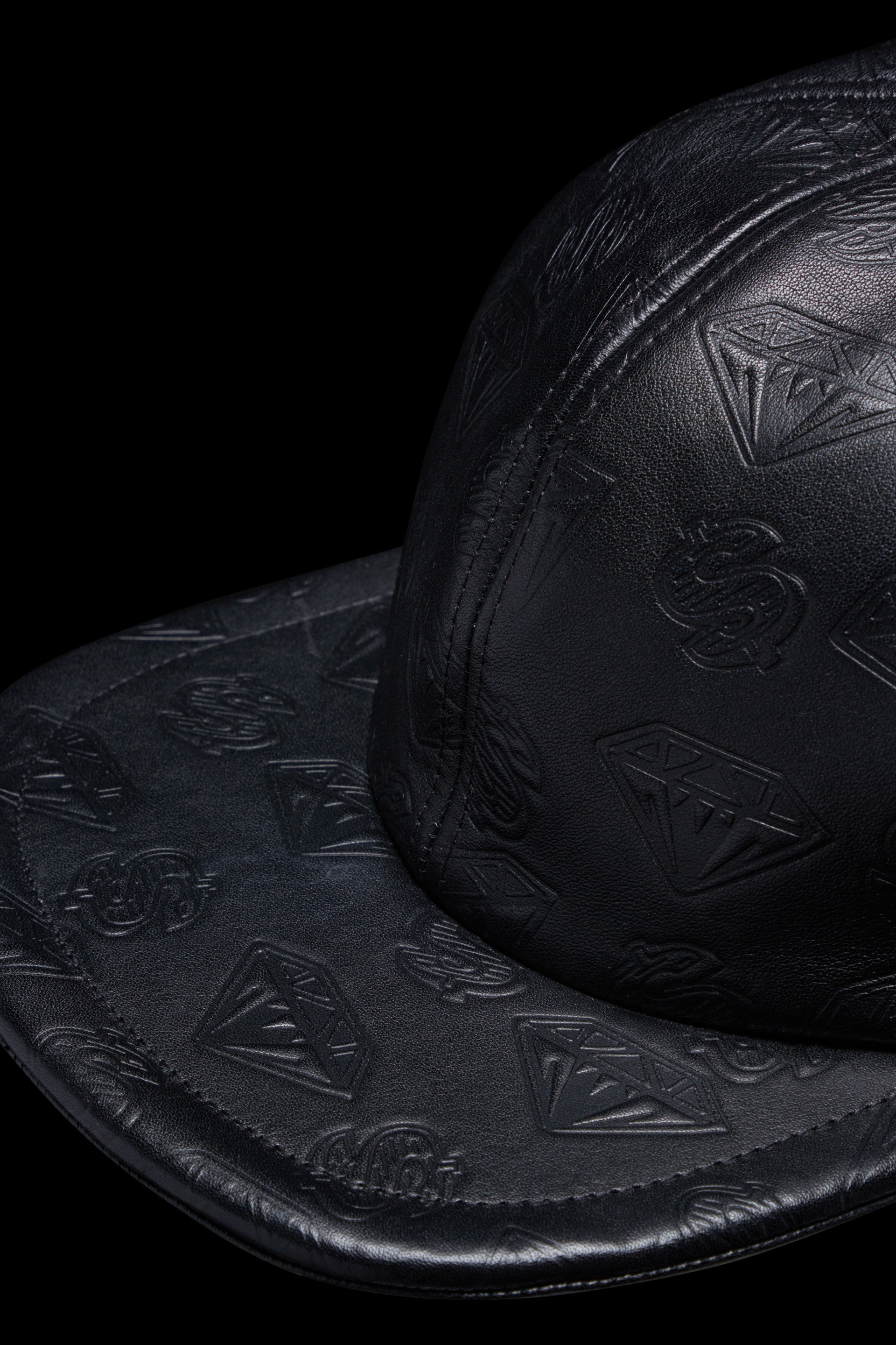 Leather Baseball Cap - 5