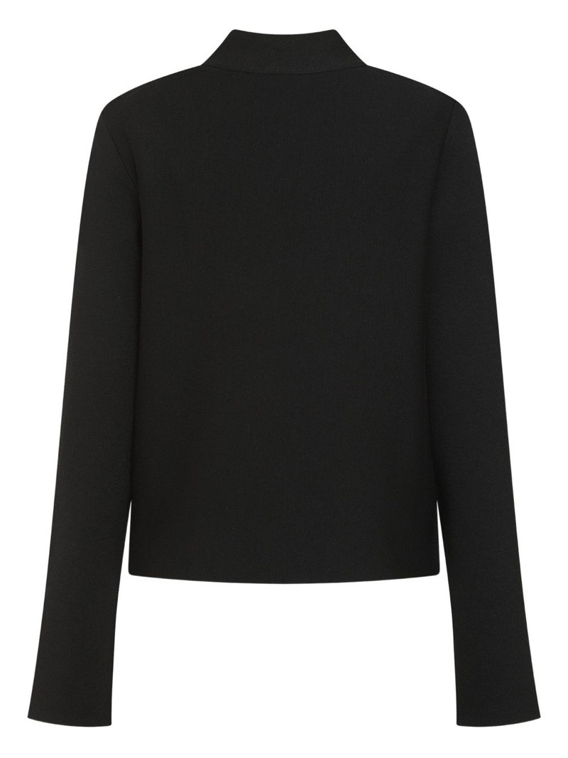KHAITE high-neck wool sweater outlook