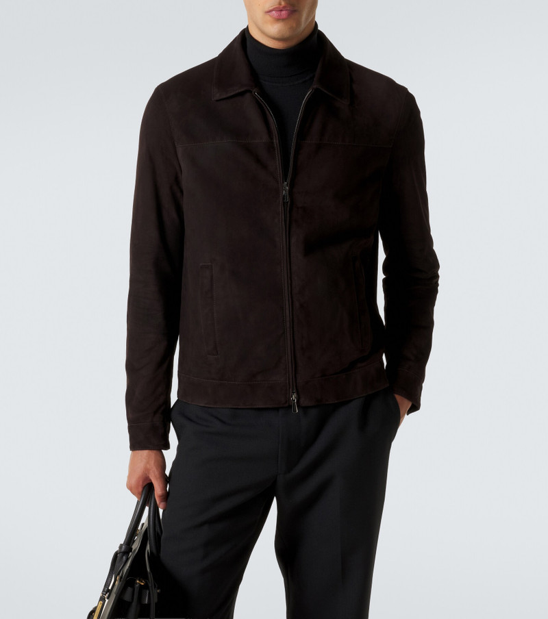 THOM SWEENEY Suede jacket outlook