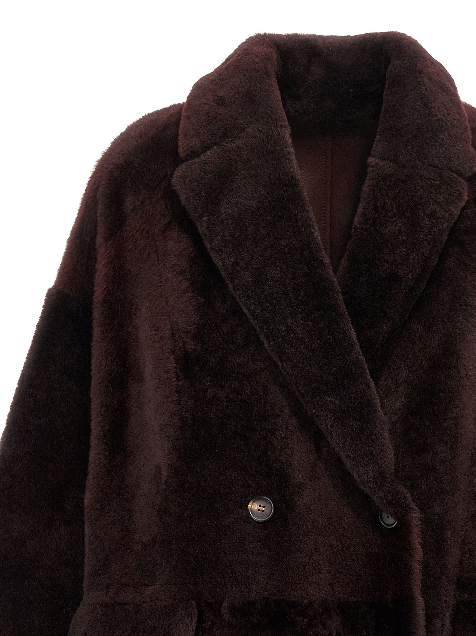 Reversible Jacket Fur Bordeaux - 4