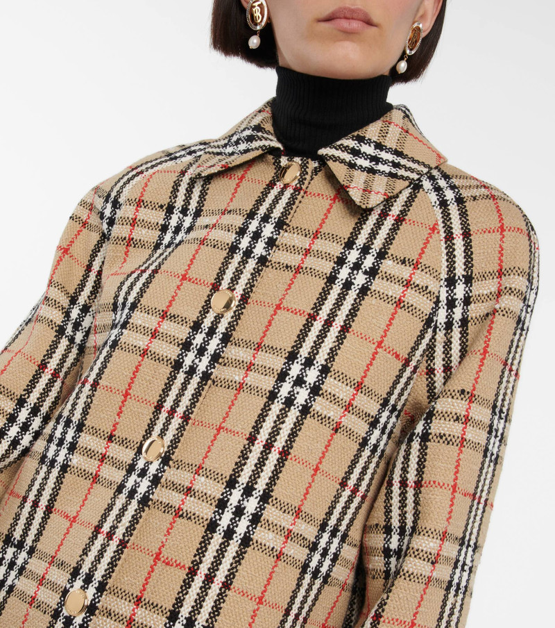 Vintage Check Camden car coat 4