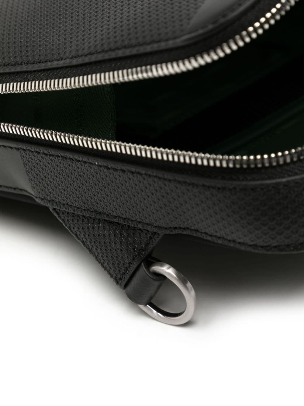 Chantaco logo-embossed leather laptop bag - 3