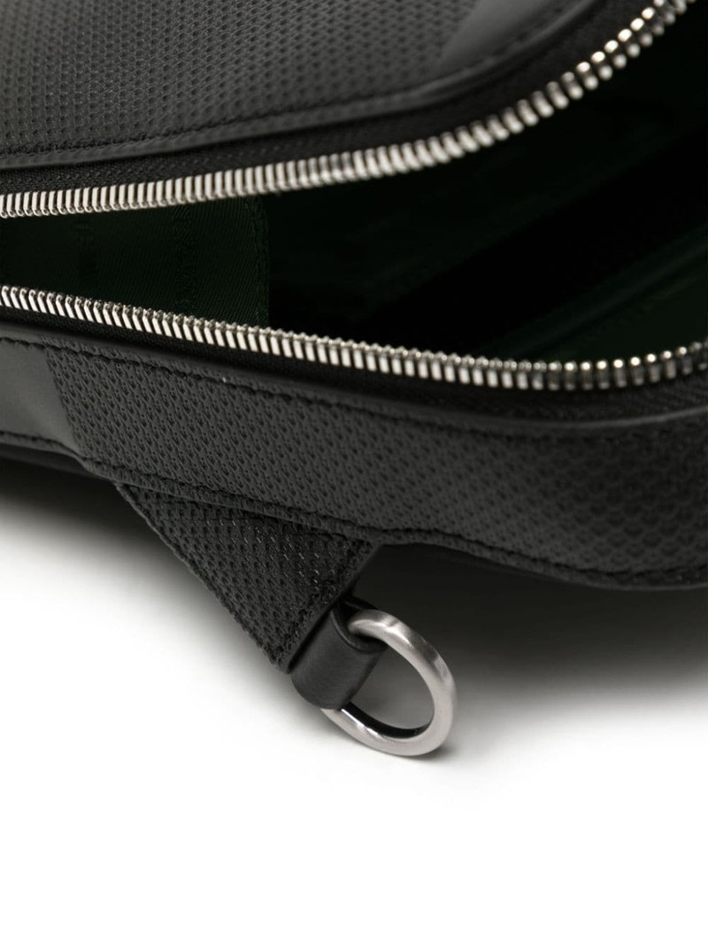 Chantaco logo-embossed leather laptop bag 3