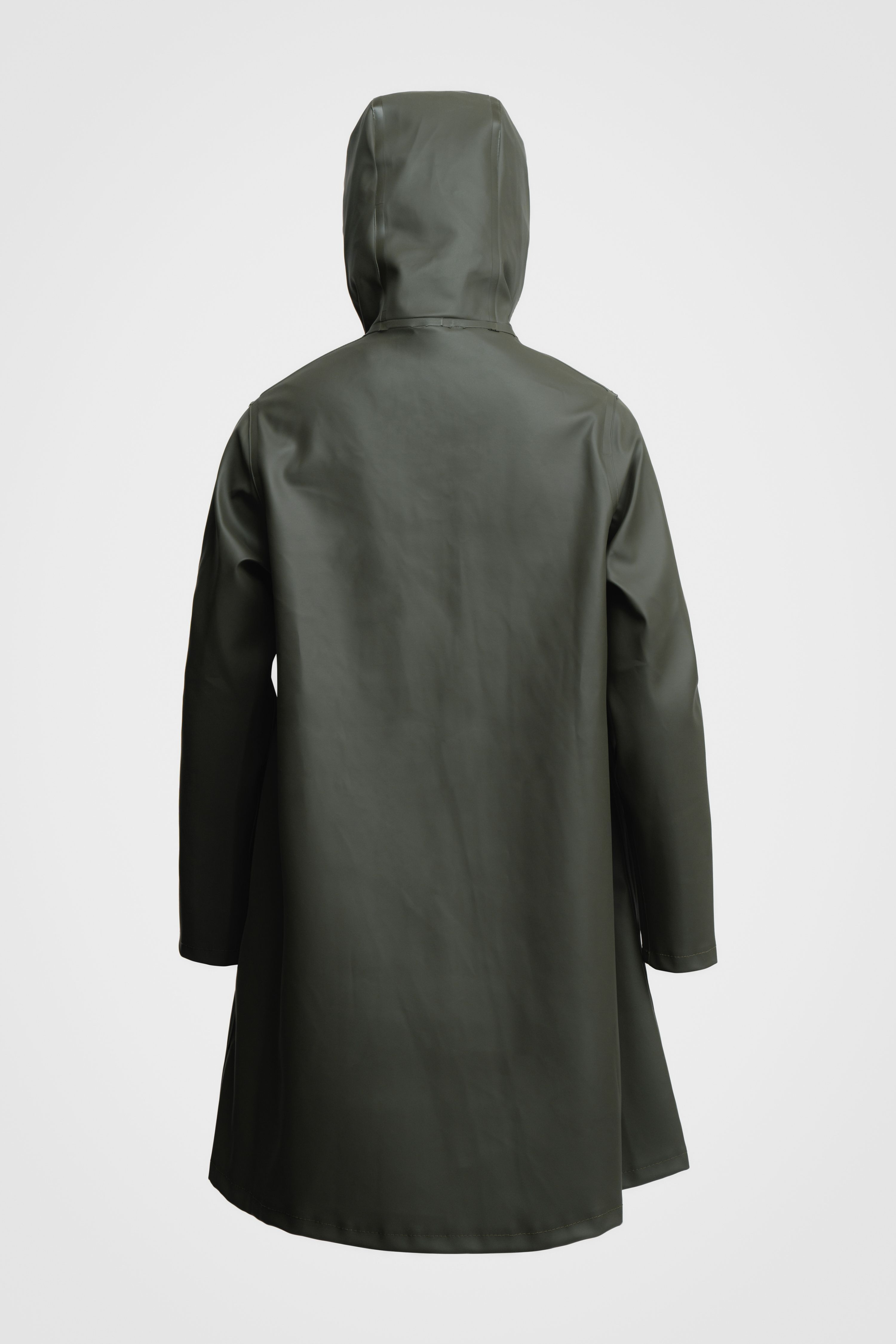Women's Green Raincoat - Mosebacke - 8