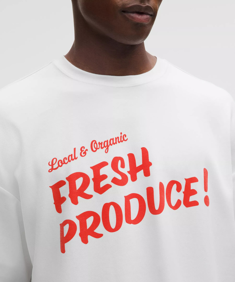 Stretch Cotton-Blend Oversized Fresh Produce T-Shirt *Erewhon 6