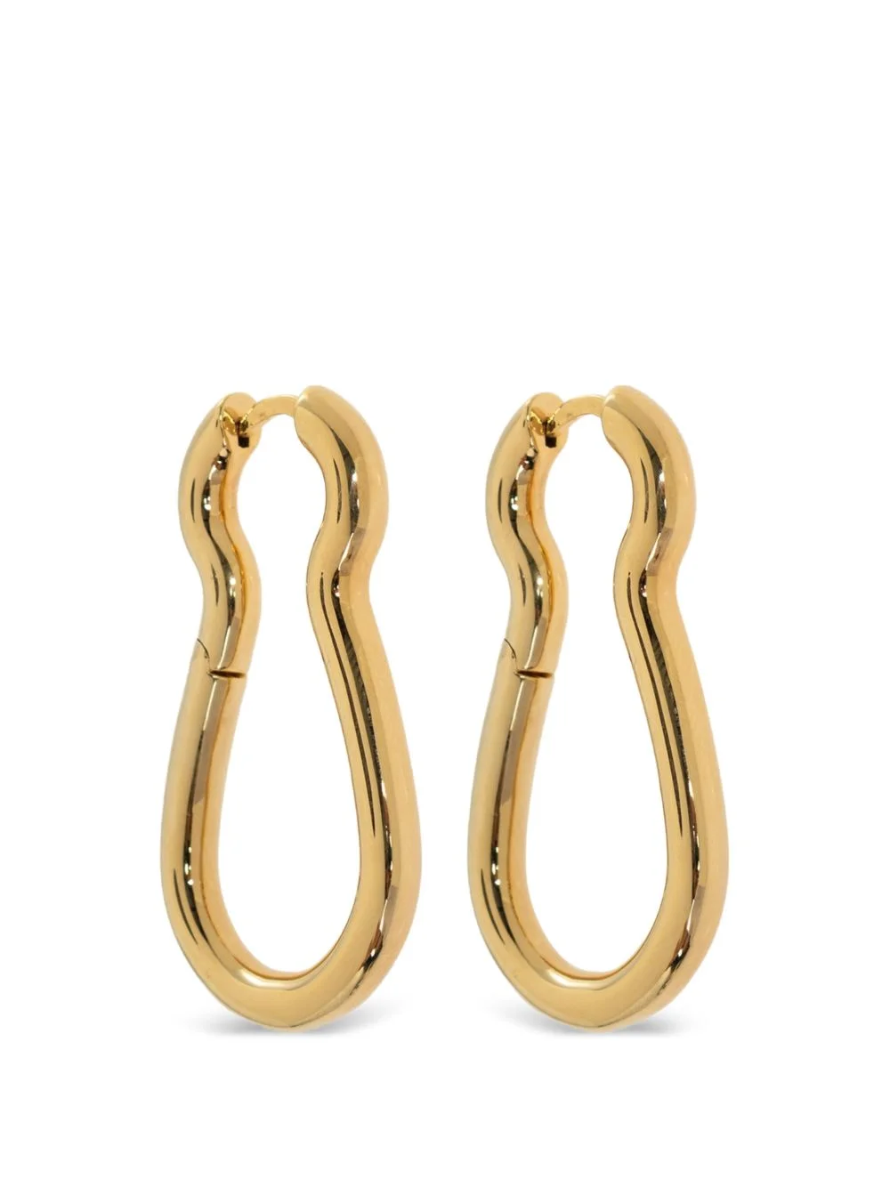 sculptural drop earrings - 1