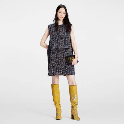 Louis Vuitton 3D Feather Boxy Dress outlook