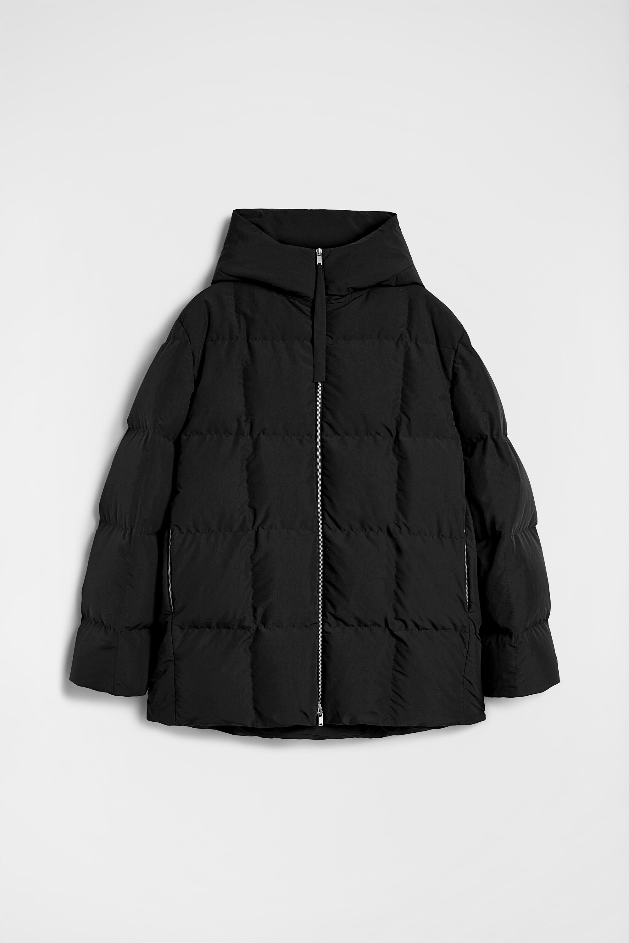 Quilted Down Jacket - 1