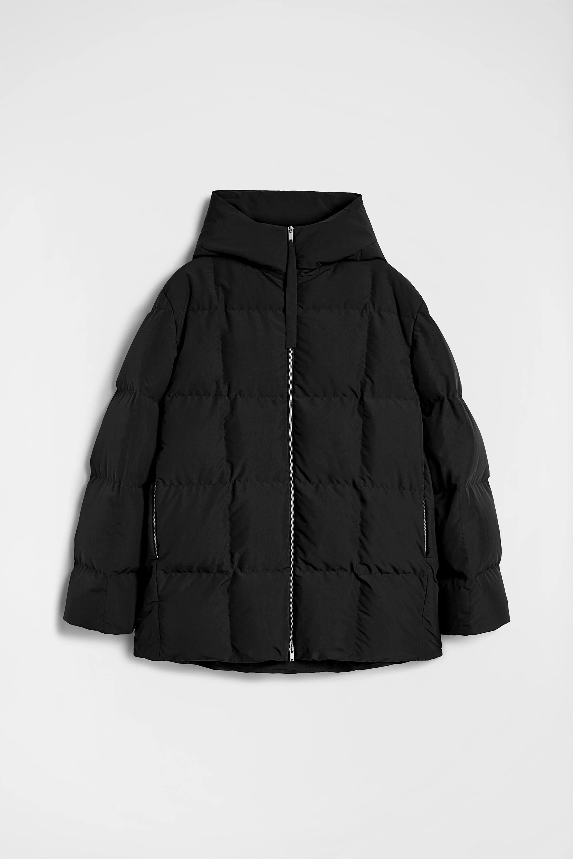 Quilted Down Jacket - 1