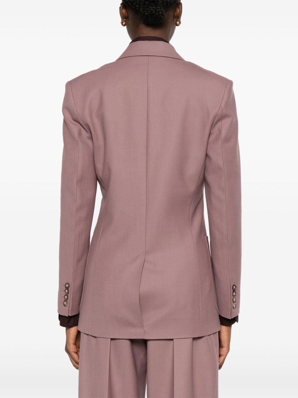single-breasted blazer - 4