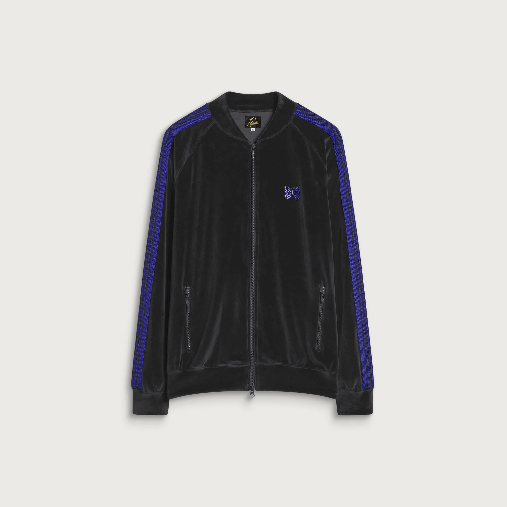 Needles Velour Rib Collar Track Jacket - 1