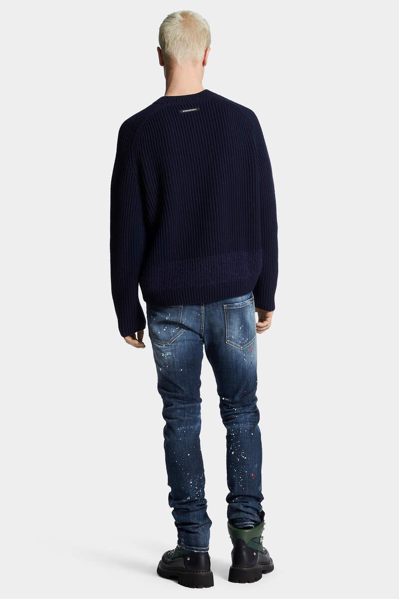MEDIUM EASY RED SPOTS WASH COOL GUY JEANS - 4