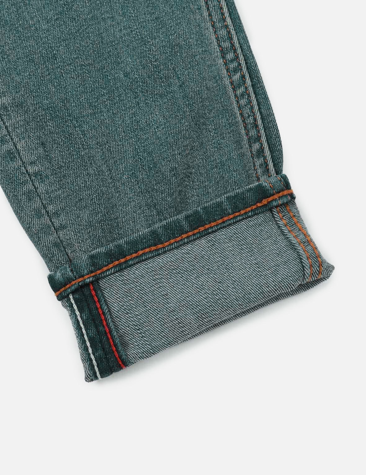 SEAGULL AND KAMON EMBOSSED SKINNY JEANS - 10