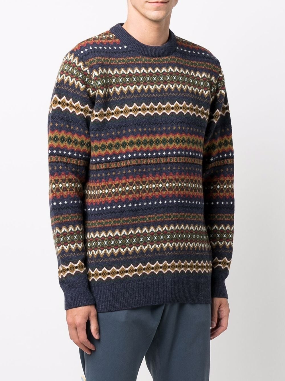 Fairisle intarsia-knit jumper - 3