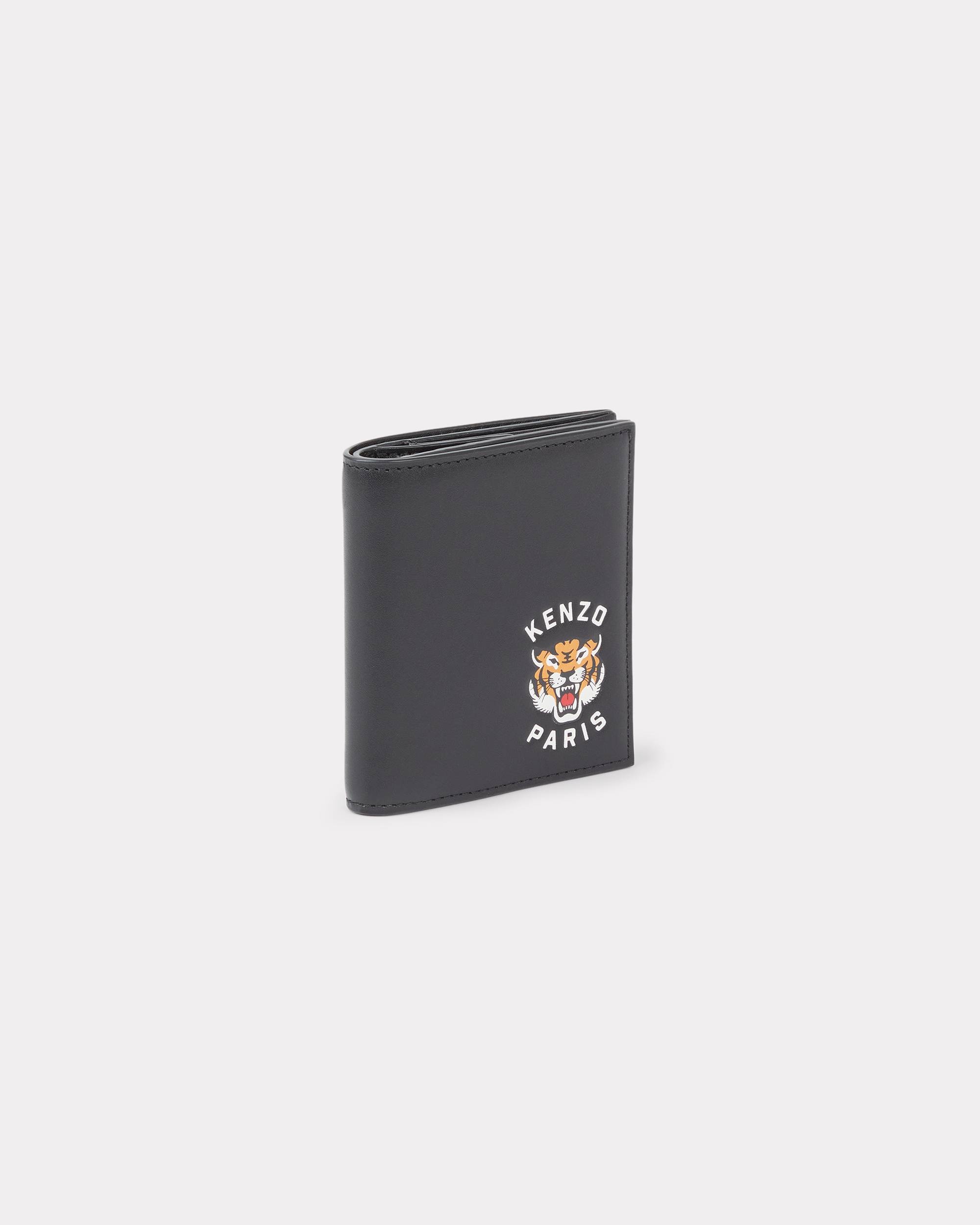 Mini 'KENZO Varsity' soft leather wallet - 1