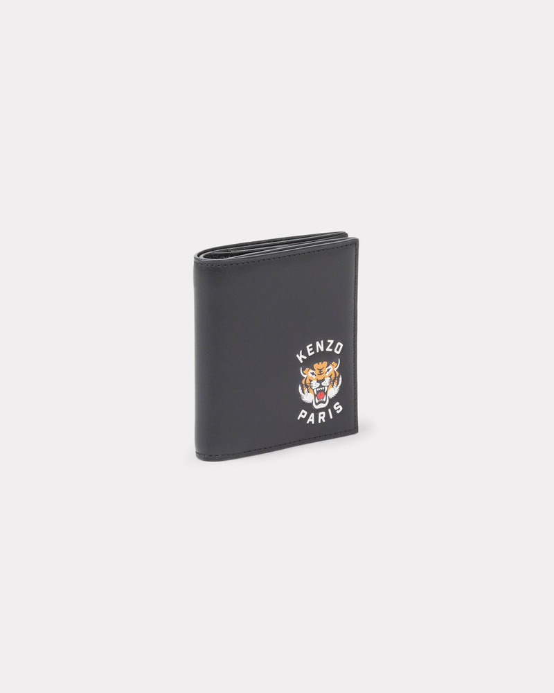 Mini 'KENZO Varsity' soft leather wallet 1