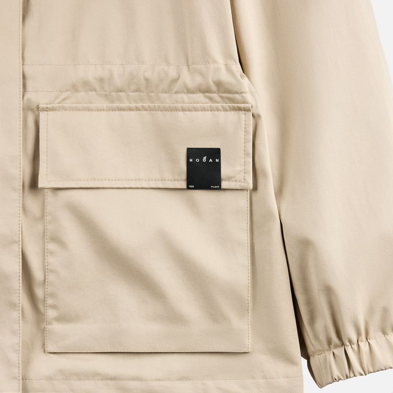 Field Jacket in cotton gabardine 7