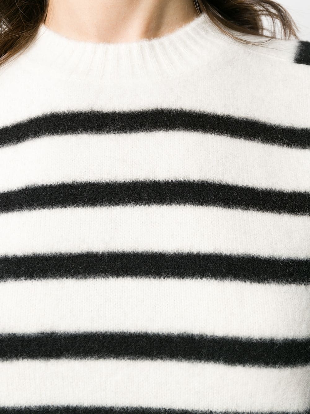 striped knitted jumper - 5