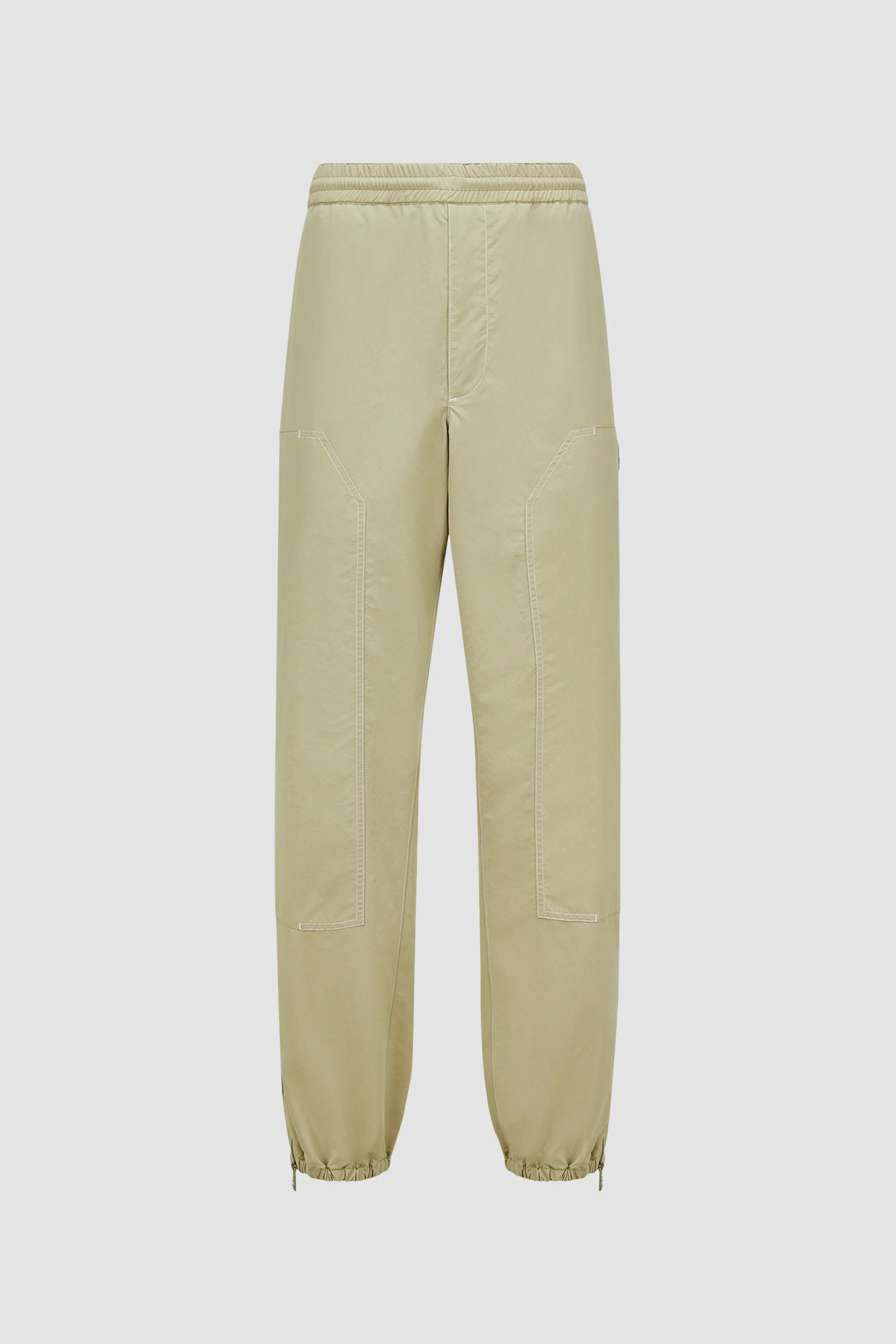 Embroidered Logo Patch Jogging Pants - 1