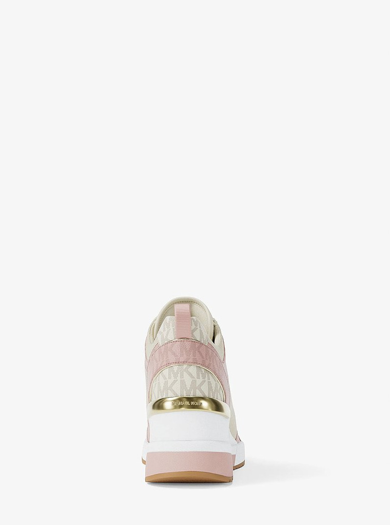Georgie Signature Logo Wedge Trainer 4