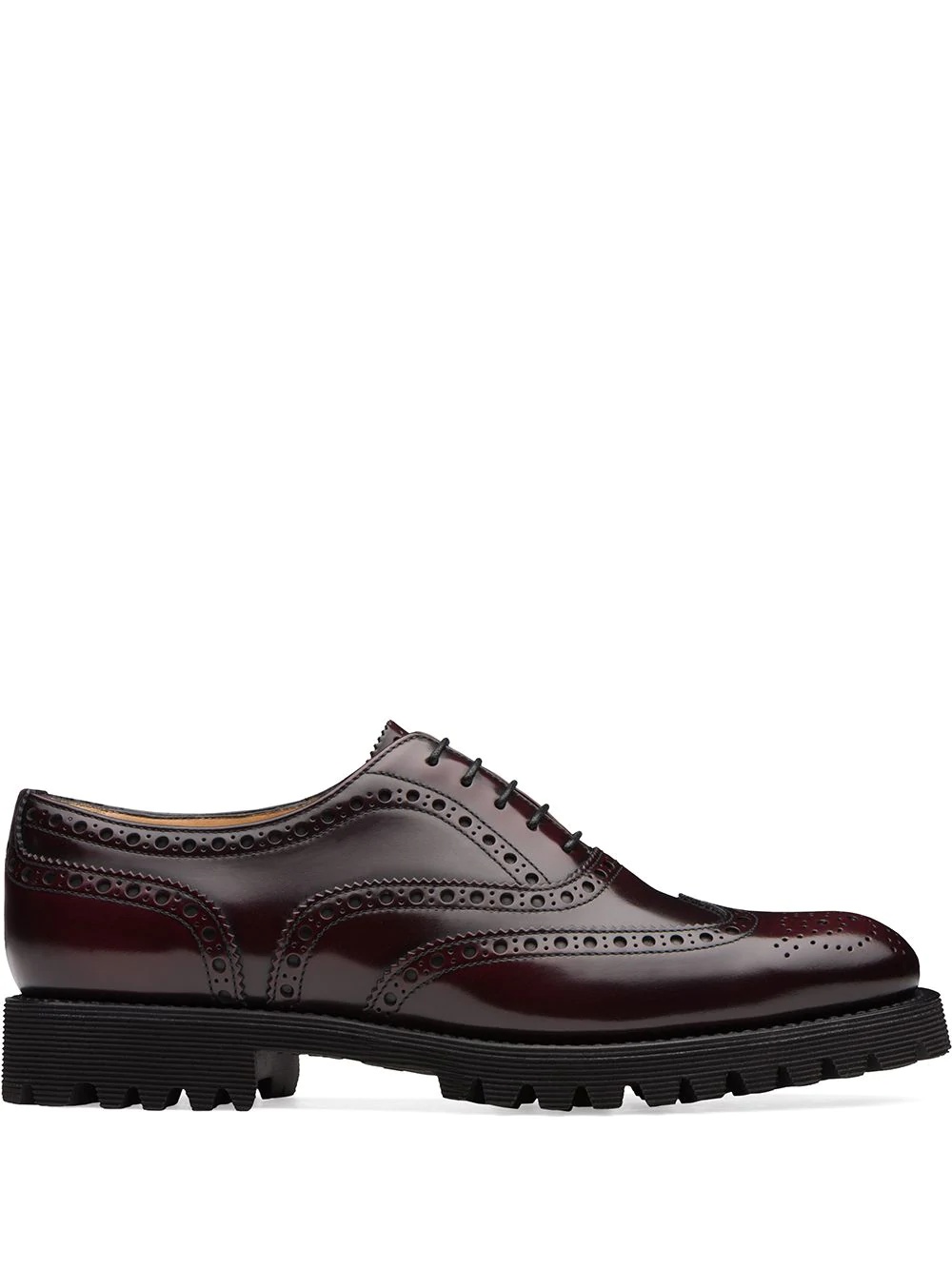 Carla polished brogue shoes - 1