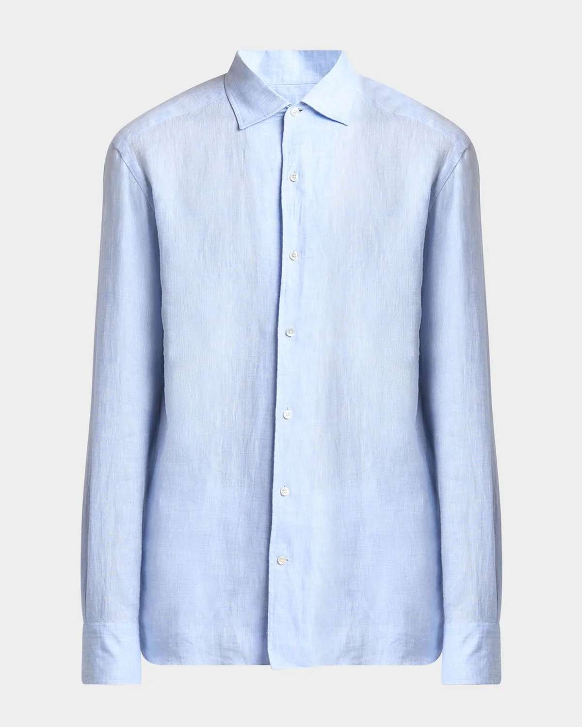 Men's Oasi Lino Casual Button-Down Shirt - 1